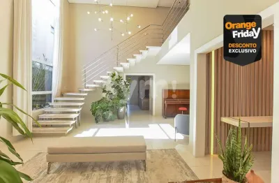 Casa em condomínio fechado com 3 quartos à venda na rua francisco krainski, 283, são lourenço, curitiba por r$ 3.250.000