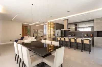 Casa em condomínio fechado com 3 quartos à venda na rua doutor lubumir viergbiski, 220, campo comprido, curitiba por r$ 3.085.000