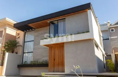 Casa em condomínio fechado com 3 quartos à venda na rua doutor lubumir viergbiski, 220, campo comprido, curitiba por r$ 3.085.000