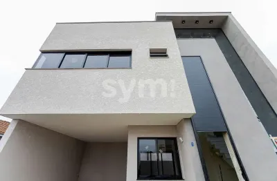 Casa em condomínio fechado com 3 quartos à venda na rua hermínio cardoso, 30, tingui, curitiba por r$ 849.000