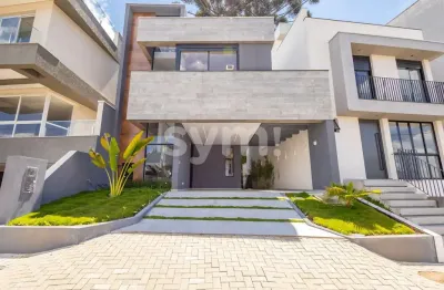 Casa em condomínio fechado com 3 quartos à venda na rua irma schreiner maran, 475, santa cândida, curitiba por r$ 950.000