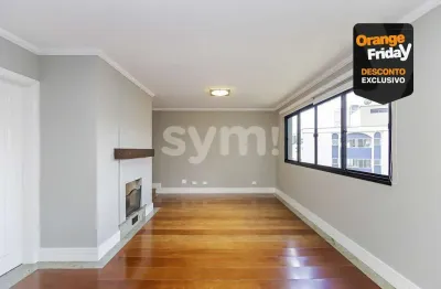 Apartamento com 4 quartos à venda na alameda prudente de moraes, 488, mercês, curitiba por r$ 1.216.000