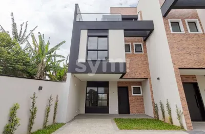 Casa em condomínio fechado com 3 quartos à venda na rua joão batista casagrande, 140, butiatuvinha, curitiba por r$ 995.000