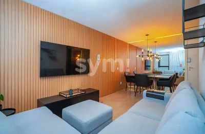 Apartamento com 2 quartos para alugar na rua tobias de macedo júnior, 1138, santo inácio, curitiba por r$ 3.850