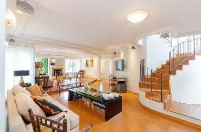 Casa em condomínio fechado com 4 quartos à venda na rua padre josé kentenich, 900, campo comprido, curitiba por r$ 2.930.000