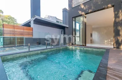 Casa em condomínio fechado com 4 quartos à venda na rua doutor lubumir viergbiski, 220, campo comprido, curitiba por r$ 2.990.000