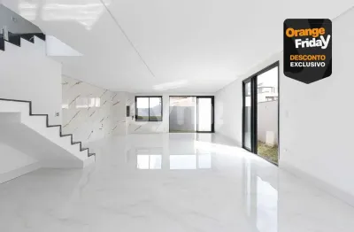 Casa em condomínio fechado com 3 quartos à venda na rua irma schreiner maran, 503, santa cândida, curitiba por r$ 1.225.000