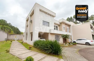 Casa em condomínio fechado com 4 quartos à venda na rua íris antônio de campos, 369, campo comprido, curitiba por r$ 1.749.000