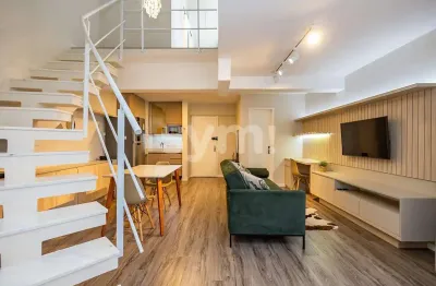 Apartamento com 1 quarto à venda na rua wellington de oliveira vianna, 70, centro cívico, curitiba por r$ 395.000