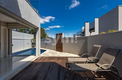 Casa em condomínio fechado com 3 quartos à venda na rua marechal anor teixeira dos santos, 850, boa vista, curitiba por r$ 1.970.000