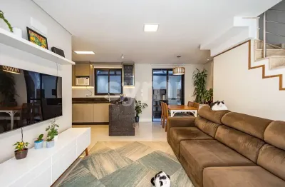 Casa em condomínio fechado com 3 quartos à venda na rua francisco fay neves, 159, santa felicidade, curitiba por r$ 730.000