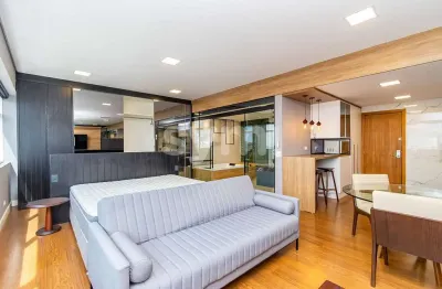 Apartamento com 1 quarto para alugar na rua brigadeiro franco, 1826, centro, curitiba por r$ 5.500