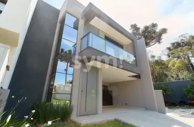 Casa em condomínio fechado com 3 quartos à venda na rua francisco antônio da costa nogueira, 220, santa felicidade, curitiba por r$ 1.997.000
