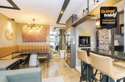 Apartamento com 3 quartos à venda na rua tobias de macedo júnior, 1138, santo inácio, curitiba por r$ 779.000