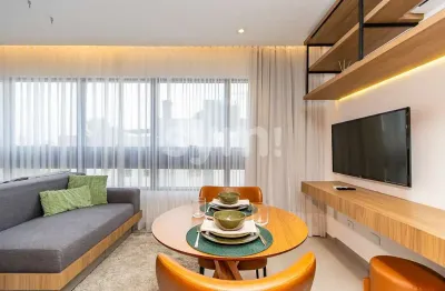 Apartamento com 1 quarto para alugar na rua manoel eufrásio, 1231, ahú, curitiba por r$ 2.900