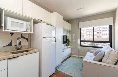 Apartamento com 1 quarto para alugar na rua josé de alencar, 1125, alto da rua xv, curitiba por r$ 2.500