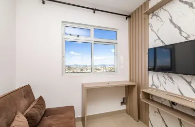 Apartamento com 1 quarto à venda na rua augusto de mari, 3834, portão, curitiba por r$ 450.000