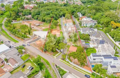 Terreno em condomínio fechado à venda na rua francisco krainski, 255, são lourenço, curitiba por r$ 900.000