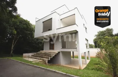 Casa em condomínio fechado com 3 quartos à venda na rua josé brusamolin, 504, são lourenço, curitiba por r$ 2.200.000