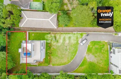 Terreno em condomínio fechado à venda na rua josé brusamolin, 504, são lourenço, curitiba por r$ 690.000