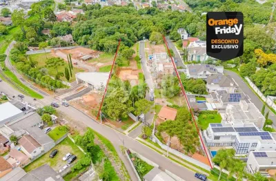 Terreno em condomínio fechado à venda na rua francisco krainski, 255, são lourenço, curitiba por r$ 850.000