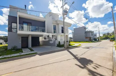 Casa em condomínio fechado com 3 quartos à venda na rua irma schreiner maran, 503, santa cândida, curitiba por r$ 1.170.000