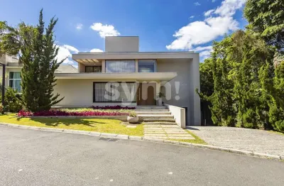 Casa em condomínio fechado com 5 quartos à venda na rua eduardo sprada, 4831, campo comprido, curitiba por r$ 11.950.000