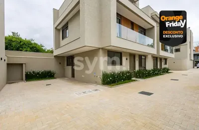Casa em condomínio fechado com 3 quartos à venda na rua manoel de souza dias negrão, 318, boa vista, curitiba por r$ 969.900