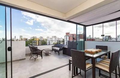 Cobertura com 2 quartos à venda na rua augusto stresser, 48, juvevê, curitiba por r$ 1.490.000