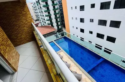 Apartamento com 2 dormitórios à venda, 75 m² por r$ 608.000,00 - ocian - praia grande/sp