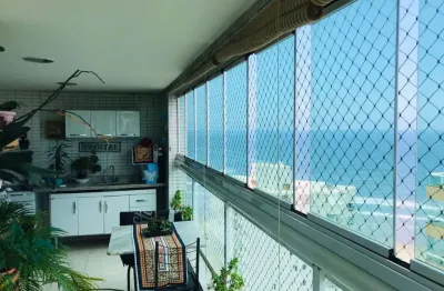 Apartamento com 3 dormitórios à venda, 142 m² por r$ 895.000,00 - caiçara - praia grande/sp