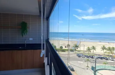 Apartamento com 2 dormitórios à venda, 72 m² por r$ 660.000,00 - maracanã - praia grande/sp