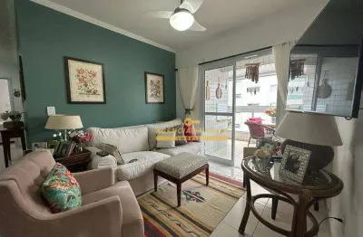Apartamento com 2 dormitórios à venda, 100 m² por r$ 600.000,00 - tupi - praia grande/sp