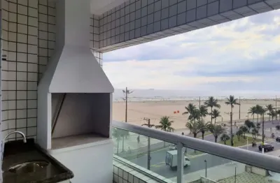 Apartamento com 3 quartos para alugar na Avenida Presidente Castelo Branco, 3400, Guilhermina, Praia Grande