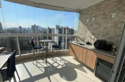 Apartamento com 3 dormitórios à venda, 109 m² por r$ 1.238.000,00 - vila guilhermina - praia grande/sp