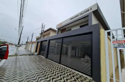 Casa à venda, 59 m² por r$ 256.000,00 - balneário esmeralda - praia grande/sp