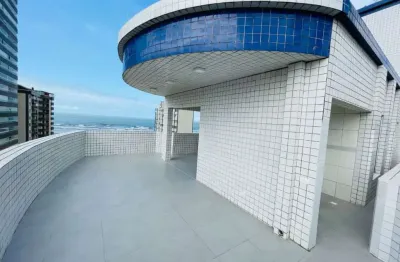 Cobertura com 3 dormitórios à venda, 145 m² por r$ 1.100.000,00 - vila guilhermina - praia grande/sp