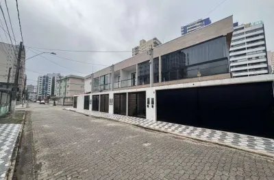 Sobrado com 2 dormitórios à venda, 72 m² por r$ 440.000,00 - aviação - praia grande/sp