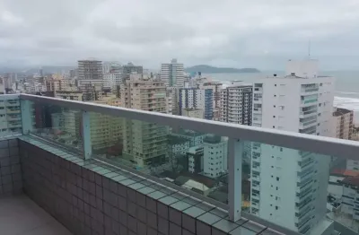 Cobertura com 4 dormitórios à venda, 200 m² por r$ 1.950.000,00 - vila assunção - praia grande/sp
