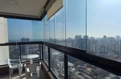 Apartamento com 2 dormitórios à venda, 96 m² por r$ 850.000,00 - vila guilhermina - praia grande/sp