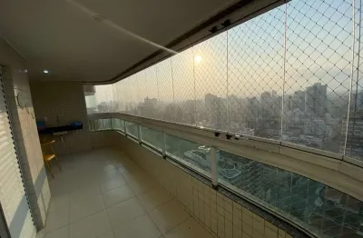 Apartamento com 3 dormitórios à venda, 116 m² por r$ 900.000,00 - vila guilhermina - praia grande/sp