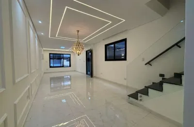 Sobrado com 4 dormitórios à venda, 160 m² por r$ 1.400.000,00 - vila guilhermina - praia grande/sp