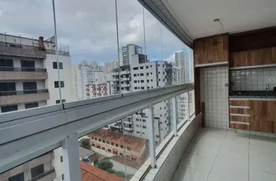 Apartamento com 2 dormitórios à venda, 94 m² por r$ 540.000,00 - tupi - praia grande/sp