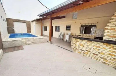Casa com 2 dormitórios à venda, 172 m² por r$ 560.000,00 - balneário japura - praia grande/sp