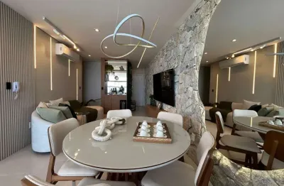 Apartamento duplex com 4 dormitórios à venda, 179 m² por r$ 3.600.000,00 - vila guilhermina - praia grande/sp