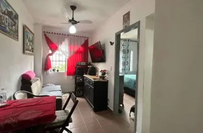 Apartamento com 1 dormitório à venda, 40 m² por r$ 235.000,00 - aviação - praia grande/sp