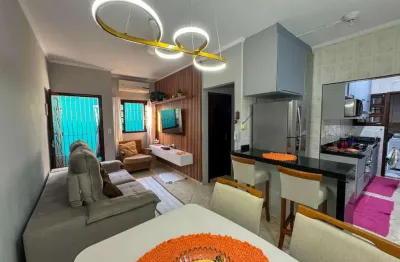 Casa em condomínio com 1 dormitório à venda - aviação - praia grande
