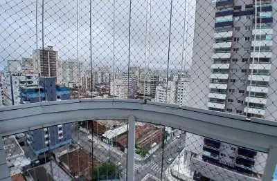 Apartamento 2 quartos com suite, na ocian - praia grande -sp