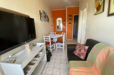 Apartamento com 1 dormitório à venda, 37 m² - aviação - praia grande/sp