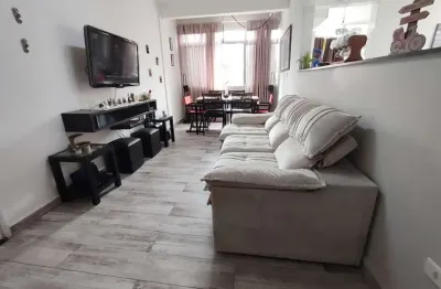 Apartamento com 2 dormitórios à venda, 75 m² - tupi - praia grande/sp